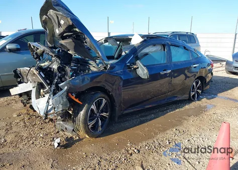 2016 Honda Civic Touring from USA, damaged, VIN 19XFC1F99GE018852